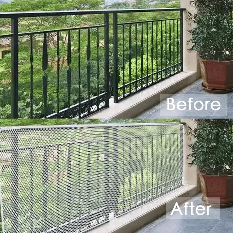 TTEDOYE Cat Balcony Rail Net Cat Anti-Fall Netting Pet Balcony Mesh Fence Net Child Safety Screen Protection Crib Mesh for Pets - Image 4